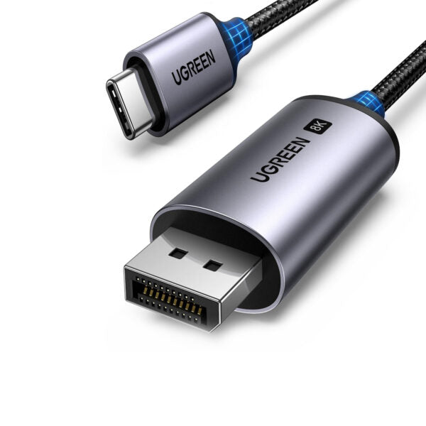 UGREEN 25158 Thunderbolt USB C to DisplayPort Cable DP 1.4 (2 Meter) - PakByte