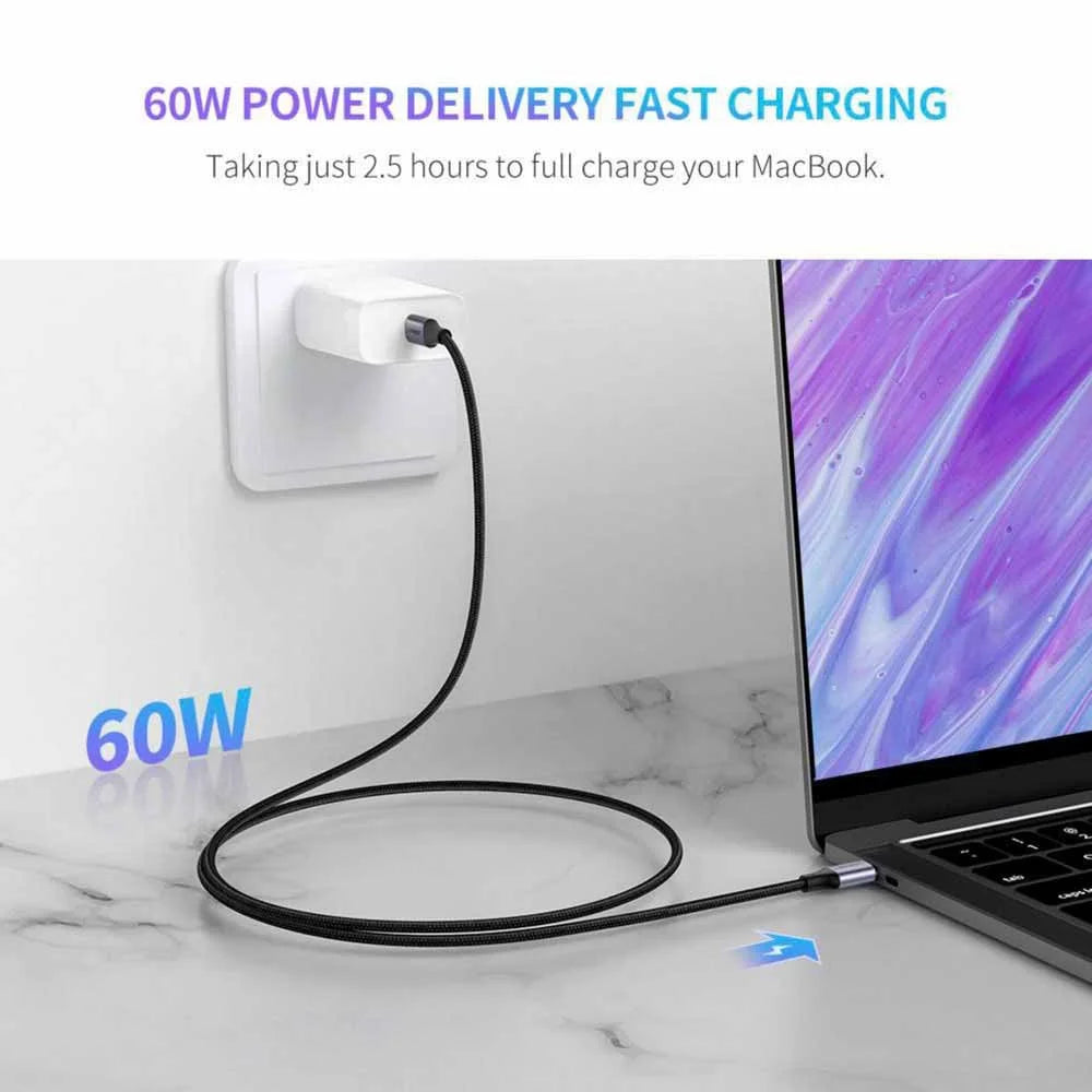 UGreen 50152 2M USB-C 60W PD Fast Charging Cable