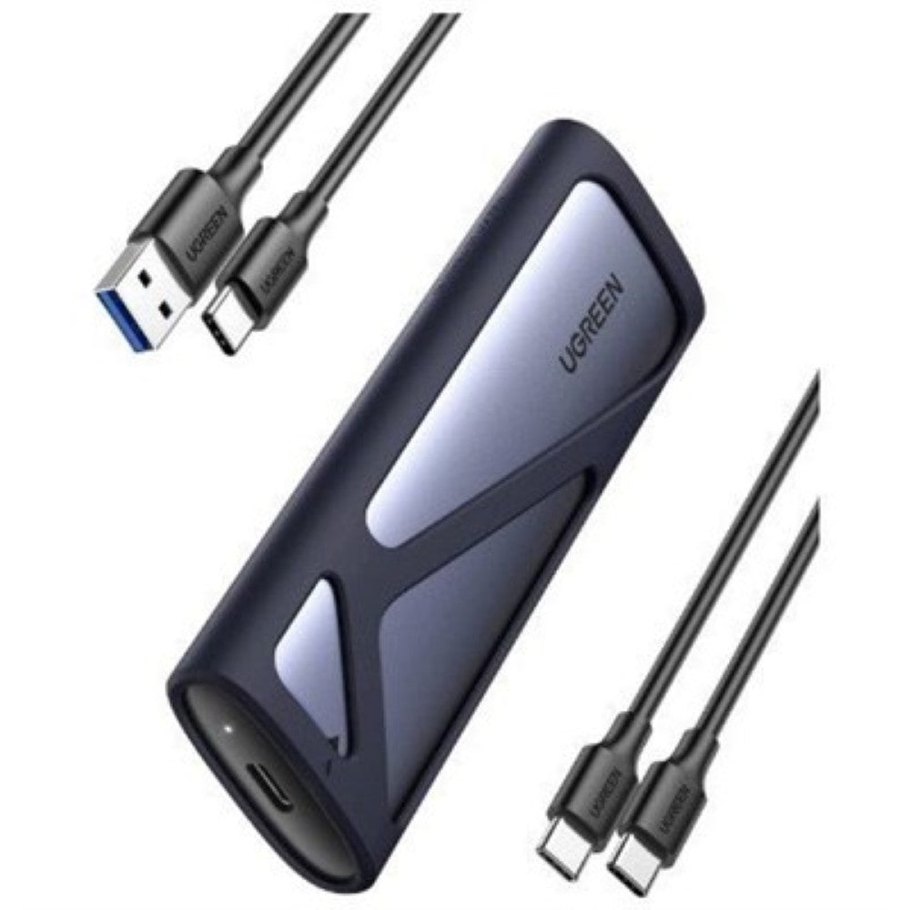 UGREEN 90264 M.2 SATA NVMe Enclosure USB-C 10Gbps
