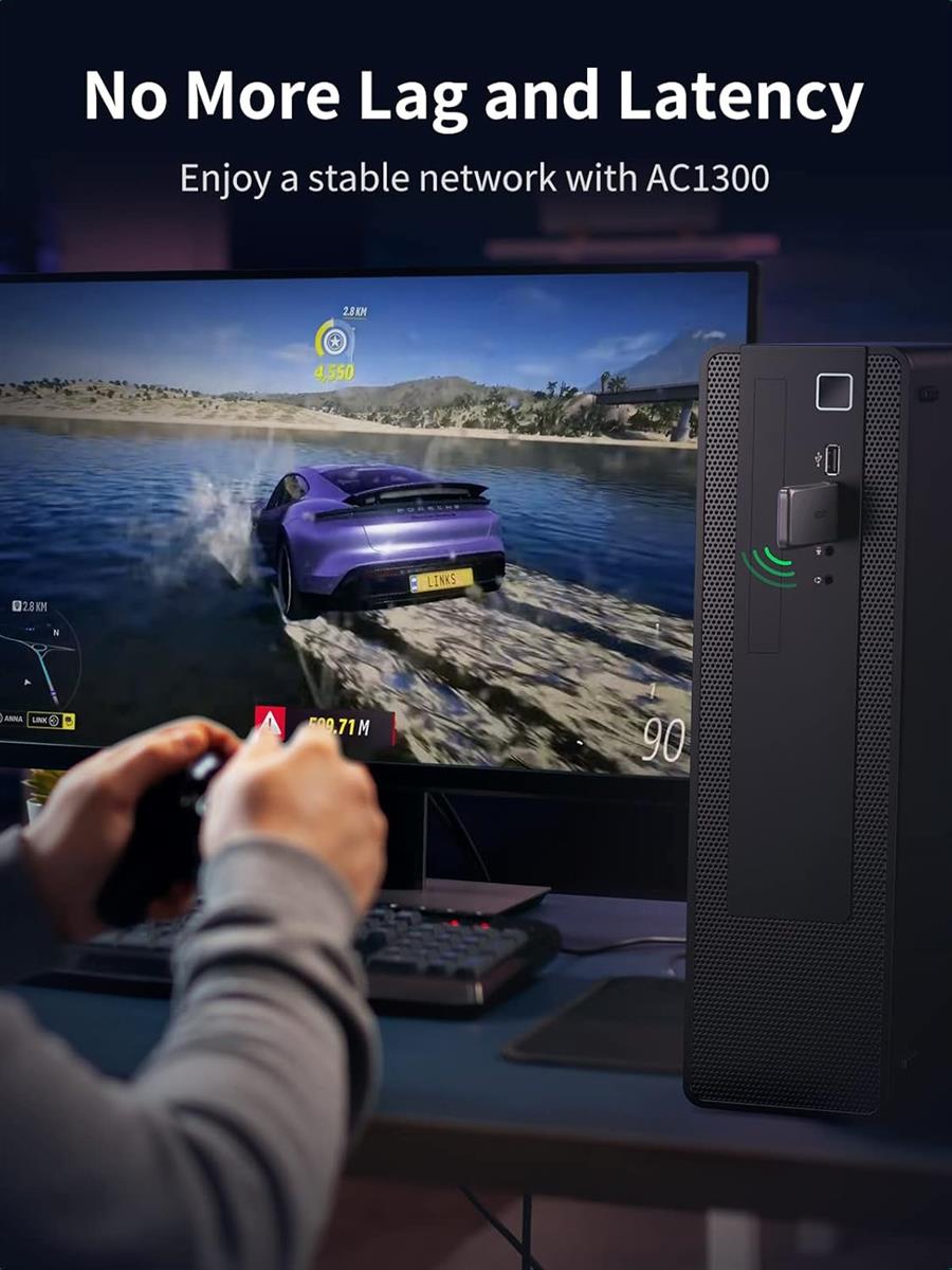 UGREEN AC1300 Wireless Network Adapter - PakByte