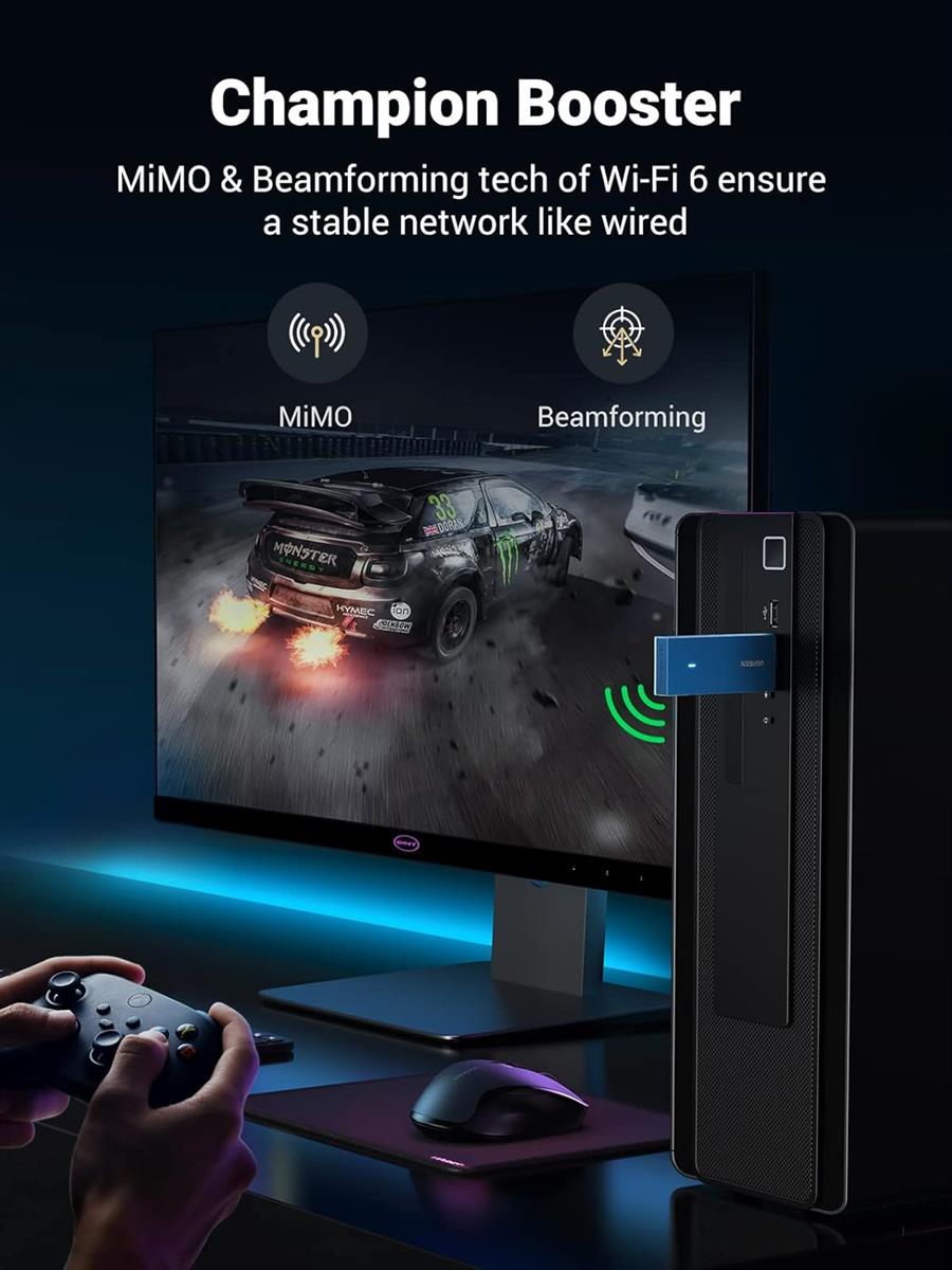 UGREEN AX1800 DualBand Wireless Adapter (Wi-Fi 6) - PakByte