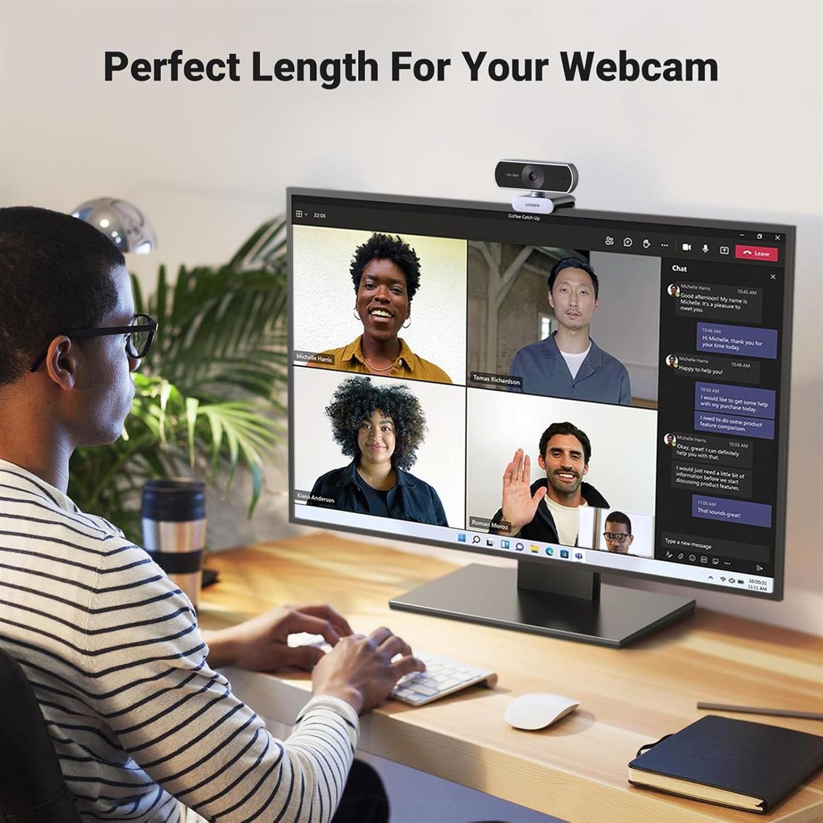 UGREEN USB 3.0 Extension Male Cable 3m (Black) - PakByte