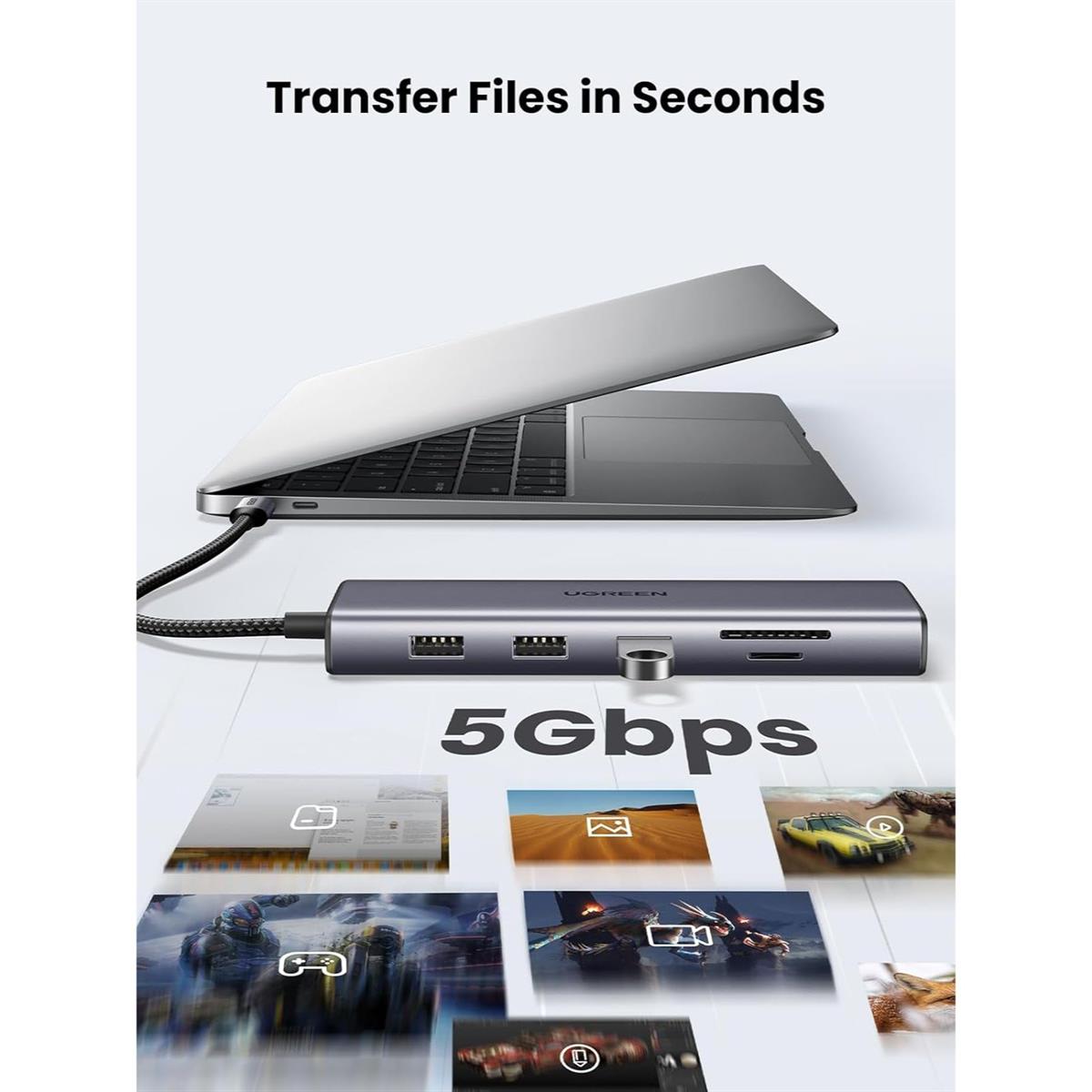 UGREEN USB-C Multifunction Adapter (10- in-1) - PakByte