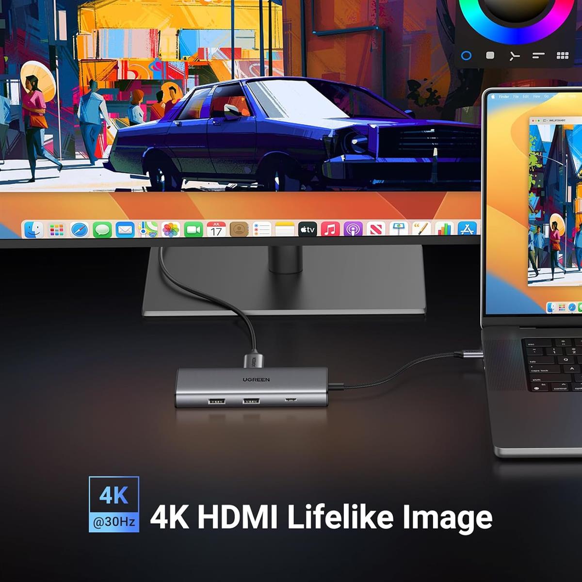 UGREEN USB-C Multifunction Adapter (7-in-1) - PakByte