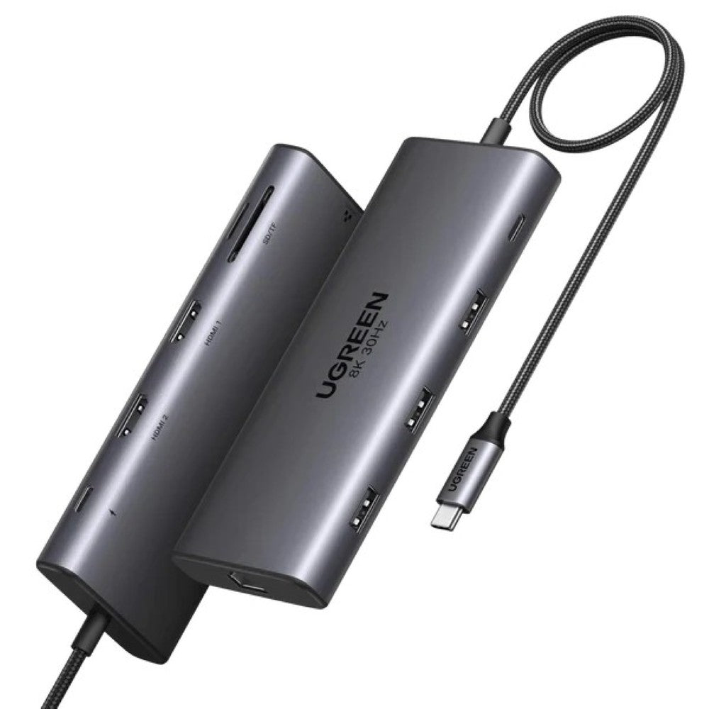 Ugreen 15534 Revodok Pro 210 10 in 1 USB C Hub - PakByte Computers
