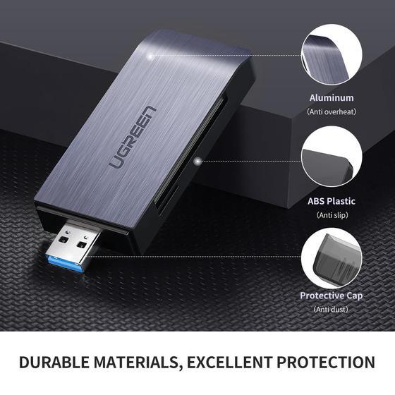 Ugreen 4-in-1 USB 3.0 Portable SD Card Reader - PakByte