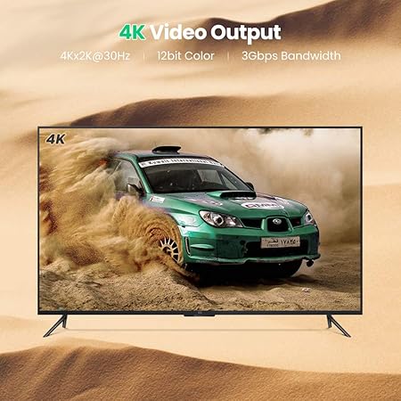 Ugreen 40363 Display Port to HDMI 4K Converter Adapter