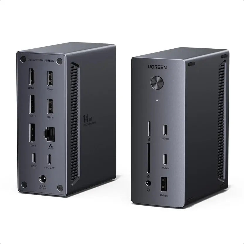 Ugreen 85489 14-Port USB-C Docking Station Triple 4K Display