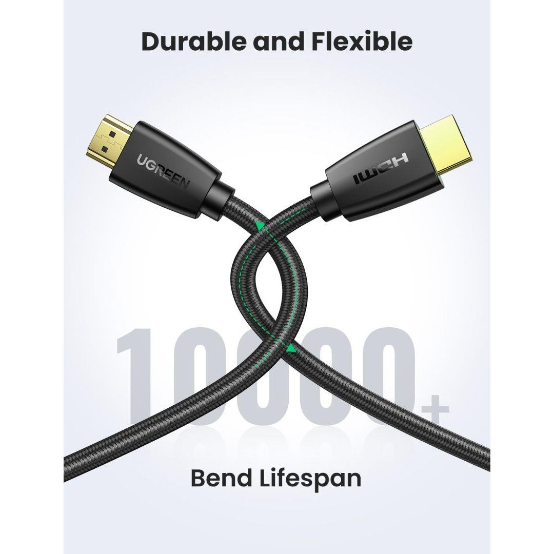 Ugreen HDMI 4K Cable Male to Male - 2m (Black) - PakByte