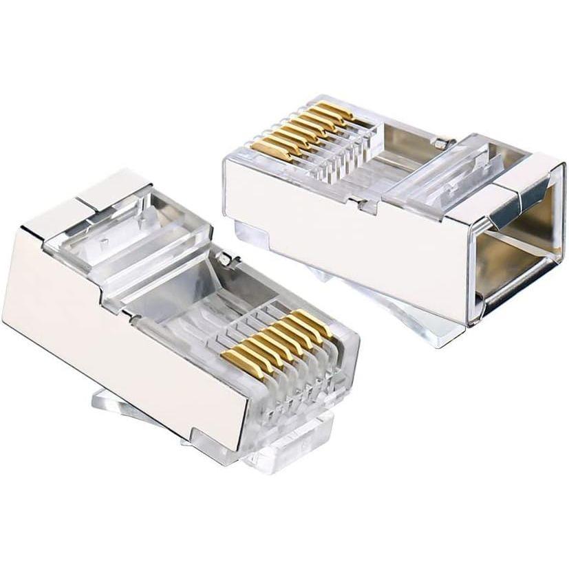 Ugreen RJ45 CAT6 Shield Connector Plug 10-Piece Set - PakByte