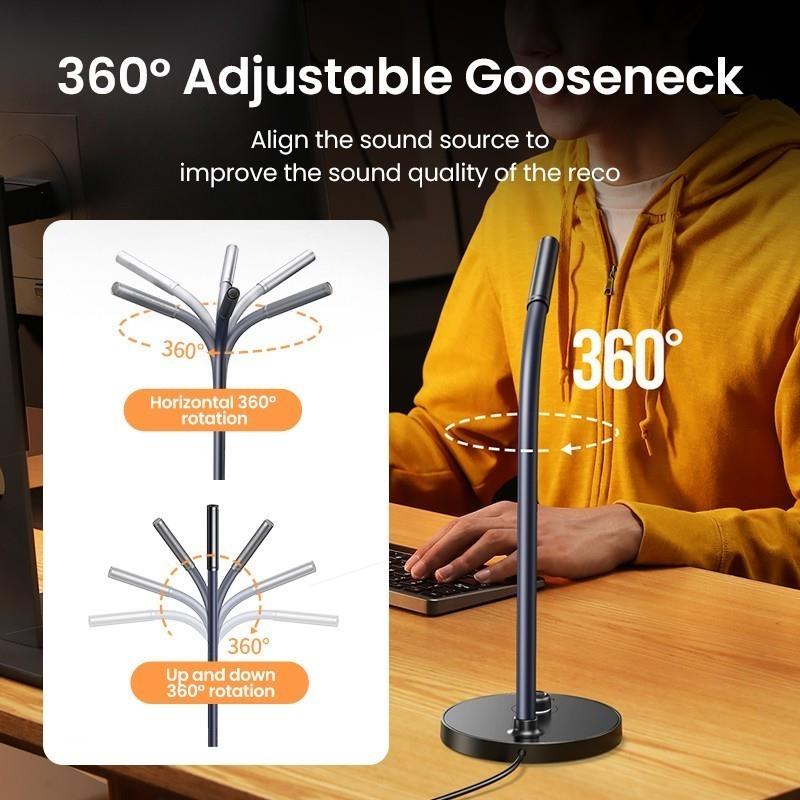 Ugreen USB Desktop Computer Microphone - PakByte