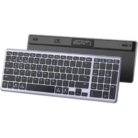 Ugreen Ultra Slim Wireless Keyboard, Bluetooth 5.0 & 2.4G, Multi-Device Connectivity, MacBook-Like Typing, Ergonomic Tilt, Compatible with iOS, Android, Windows, macOS - PakByte