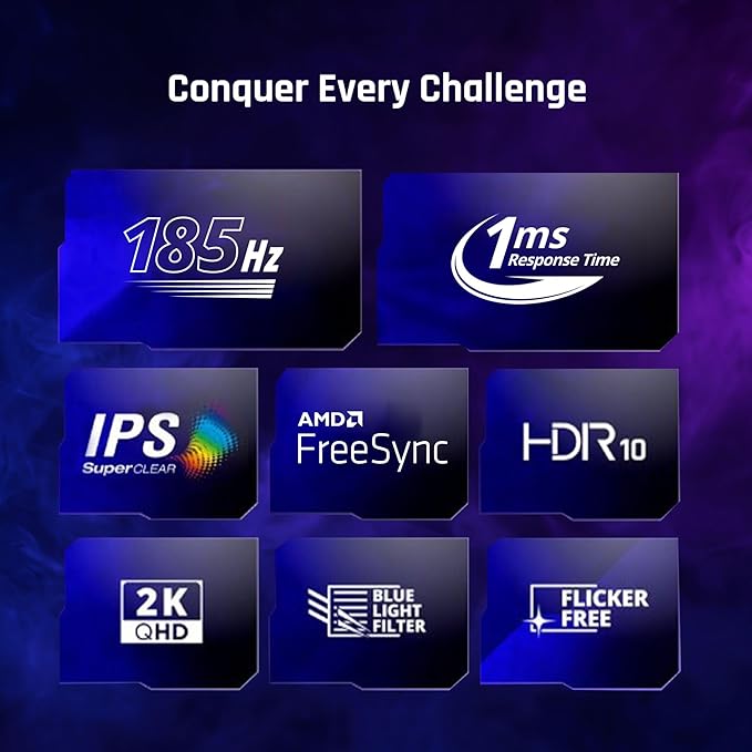 ViewSonic VX2758A-2K-PRO-2 - 185Hz 2K 1440p WQHD IPS 27" Gaming Monitor - PakByte Computers