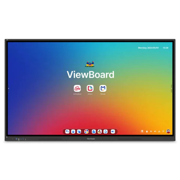 ViewSonic IFP7534 75" 4K Android EDLA-Certified ViewBoard Interactive Display
