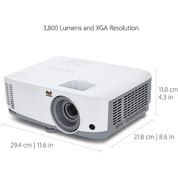 ViewSonic PA503X 3800 Lumens XGA High Brightness Projector for Home and Office - PakByte Computers