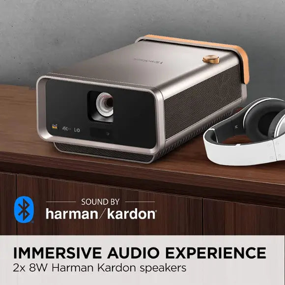 ViewSonic X11-4KP 4K HDR Short Throw Smart Portable LED Projector - PakByte Computers