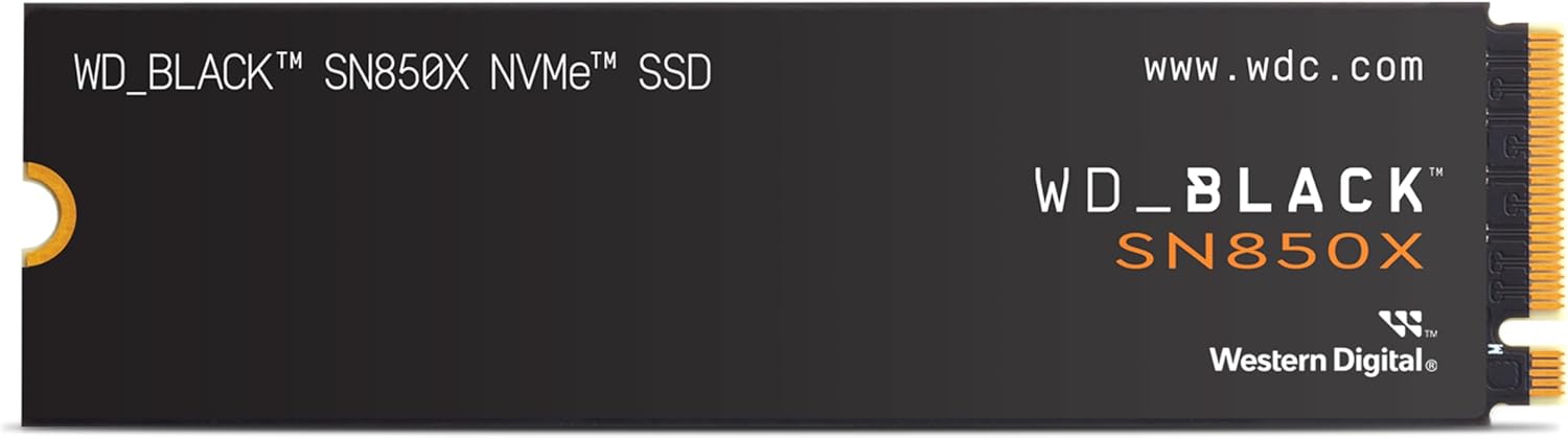 WD Black SN850X 1TB M.2 NVMe Gen4 SSD - PakByte Computers