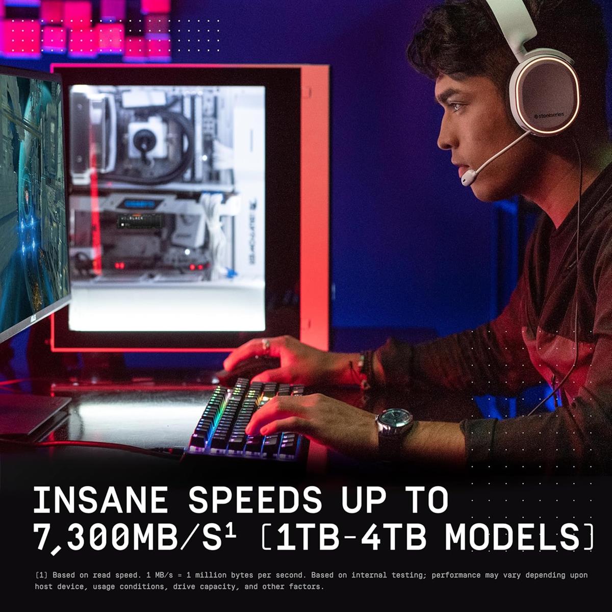 WD Black SN850X 4TB NVMe Internal Gaming Solid State Drive with Heatsink - PakByte Computers