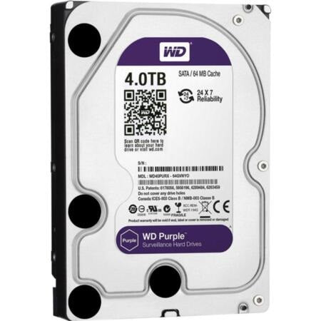 WD Purple 4TB Surveillance Hard Drive - SATA 3.5" - PakByte Computers