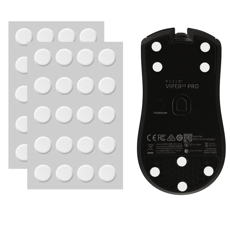 X-Raypad Jade Speed DIY Mouse Skates – Universal D6.5mm PTFE Dots