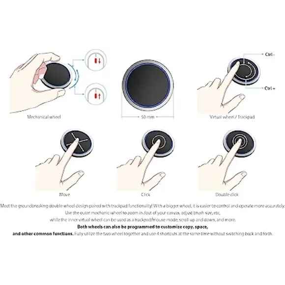 XP-PEN Deco Pro Medium 11x6" Graphics Drawing Ultrathin Digital Pen Tablet - PakByte Computers