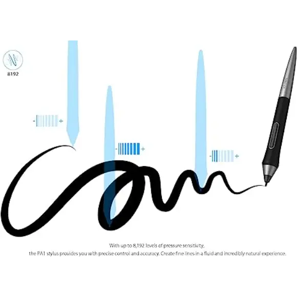 XP-PEN PA1 Battery-Free Stylus Compatible with XP-Pen Deco Pro S/Deco Pro M/Deco Pro SW and Deco Pro MW Graphics Tablet - PakByte Computers
