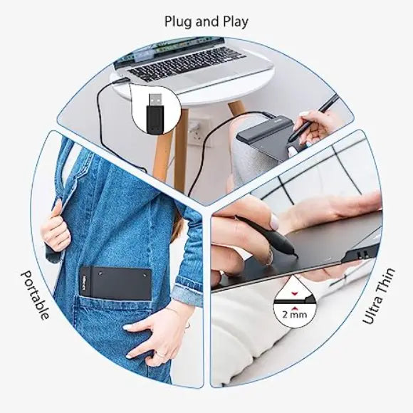 XP-PEN Star G640 Ultrathin Drawing Tablet - PakByte Computers