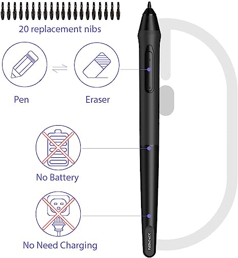 XP-PEN Star G640s Graphics Digital Tablet with Battery-Free Stylus - PakByte Computers