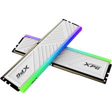 XPG Spectrix D35G RGB 16GB (2x8GB) 3200MHz C16 DDR4 DRAM Desktop Memory - White