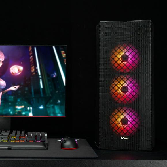 XPG Defender Mid-Tower Chassis Black - PakByte Computers