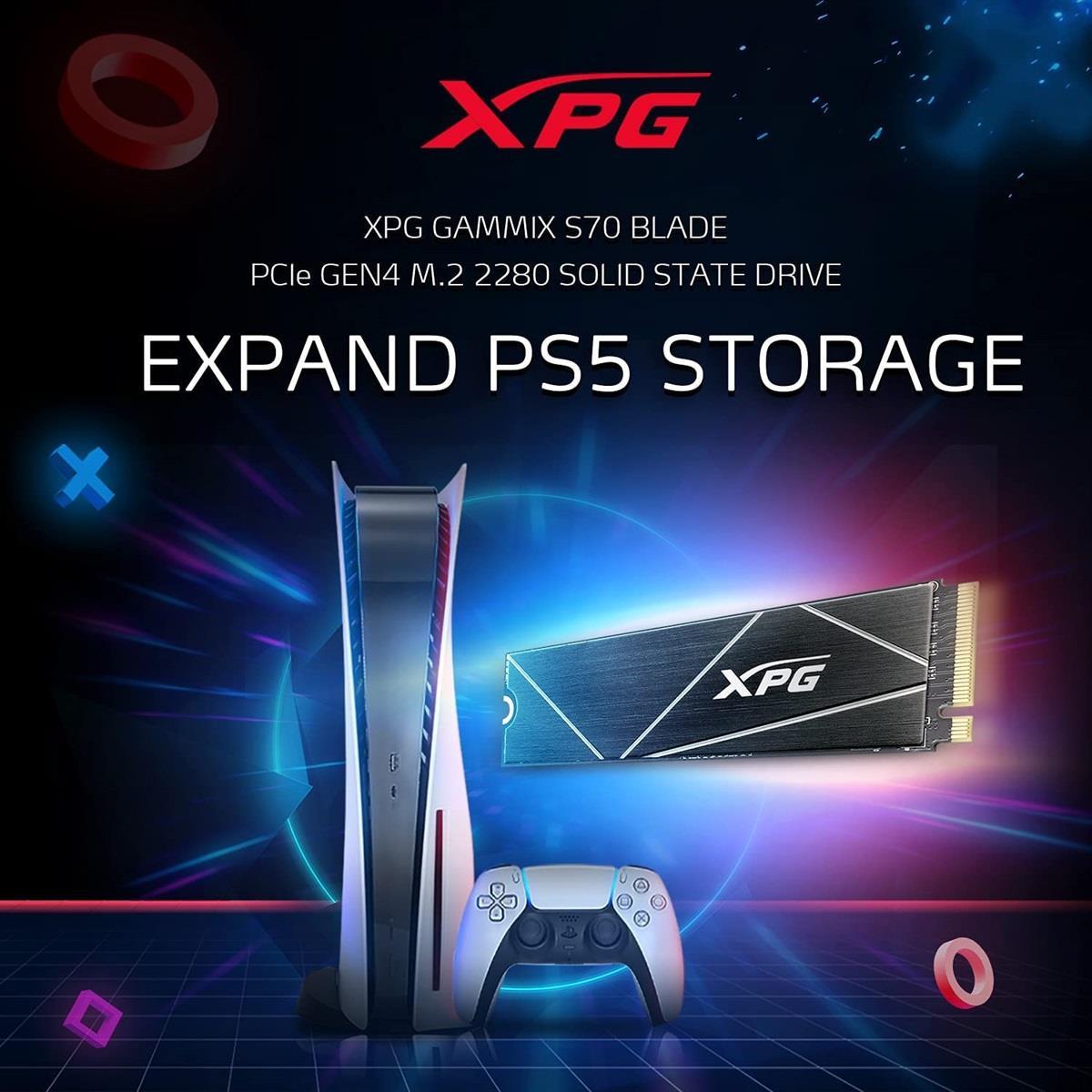XPG Gammix S70 Blade 512GB Internal Gaming SSD - PakByte Computers