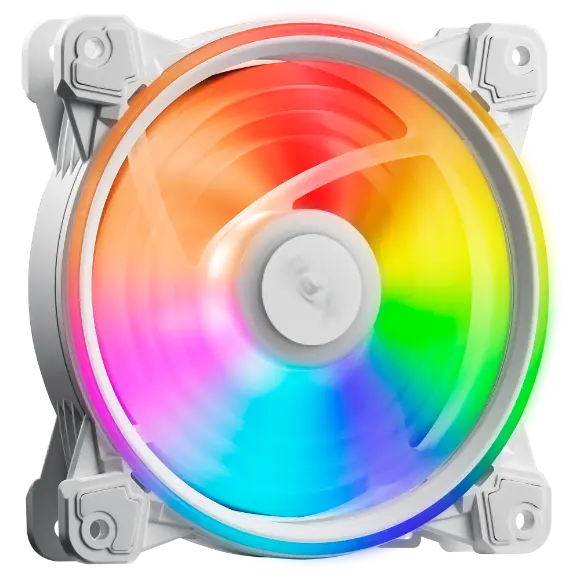 XPG HURRICANE 120 ARGB Case Fan - White - PakByte Computers