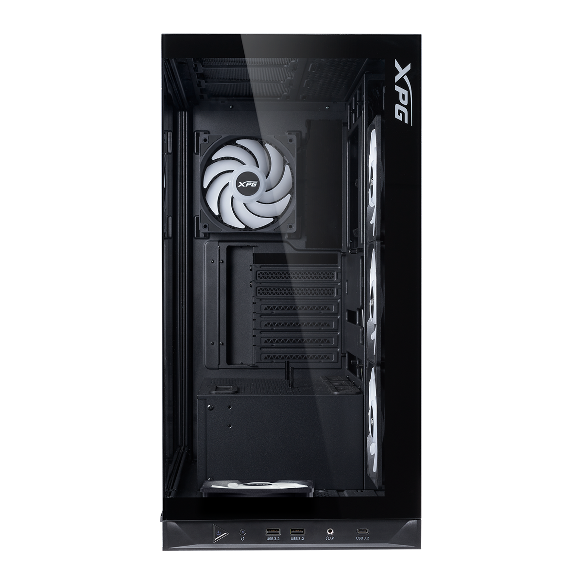 XPG Invader X BTF Mid-Tower ATX Gaming Case - Black - PakByte Computers