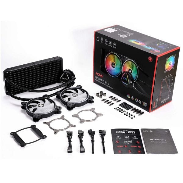 XPG LEVANTE 240 Addressable ARGB CPU Liquid Cooler - PakByte Computers