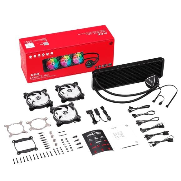 XPG Levante 360 Addressable ARGB CPU Liquid Cooler - PakByte Computers