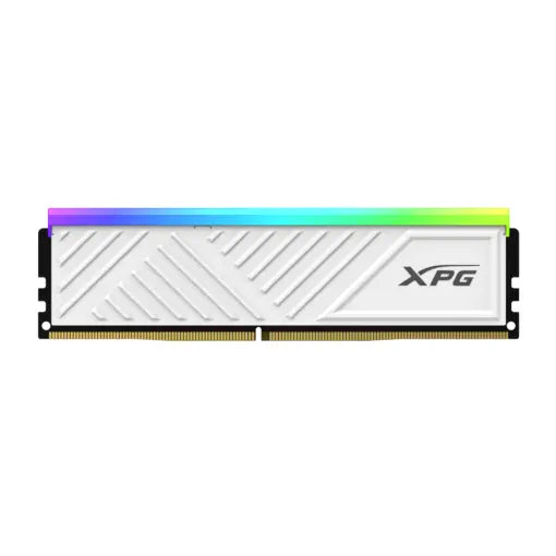 XPG Spectrix D35G RGB 16GB (2x8GB) 3600MHz C18 DDR4 DRAM Desktop Memory - White - PakByte Computers
