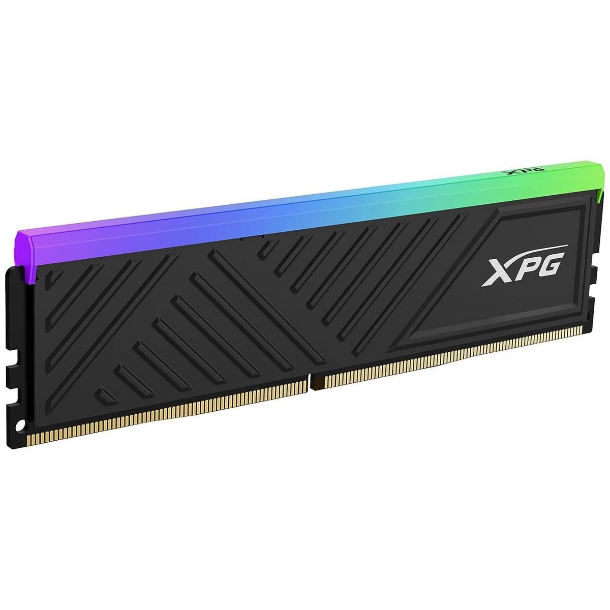 XPG Spectrix D35G RGB 32GB (2x16GB) 3600MHz C18 DDR4 DRAM Desktop Memory - Black - PakByte Computers