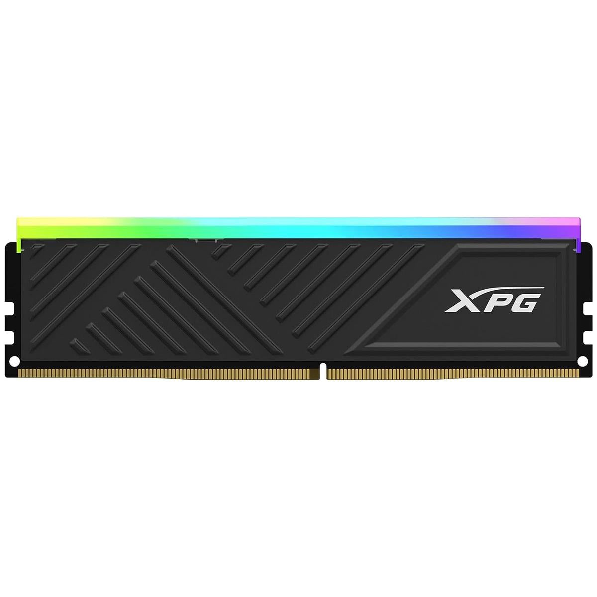 XPG Spectrix D35G RGB 32GB (2x16GB) 3600MHz C18 DDR4 DRAM Desktop Memory - Black - PakByte Computers