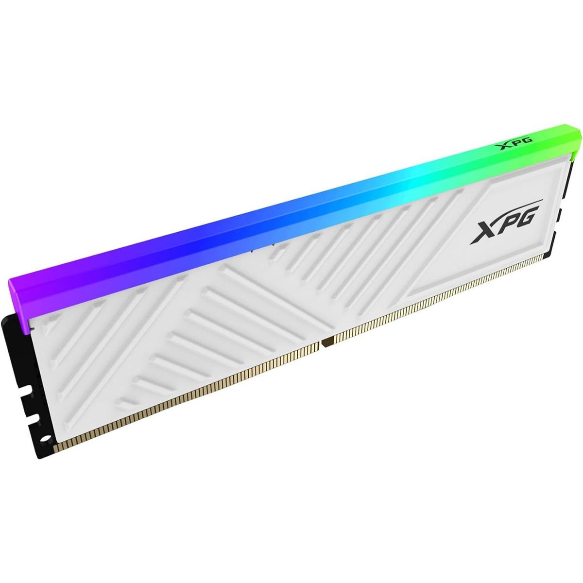 XPG Spectrix D35G RGB 32GB (2x16GB) 3600MHz C18 DDR4 DRAM Desktop Memory - White - PakByte Computers