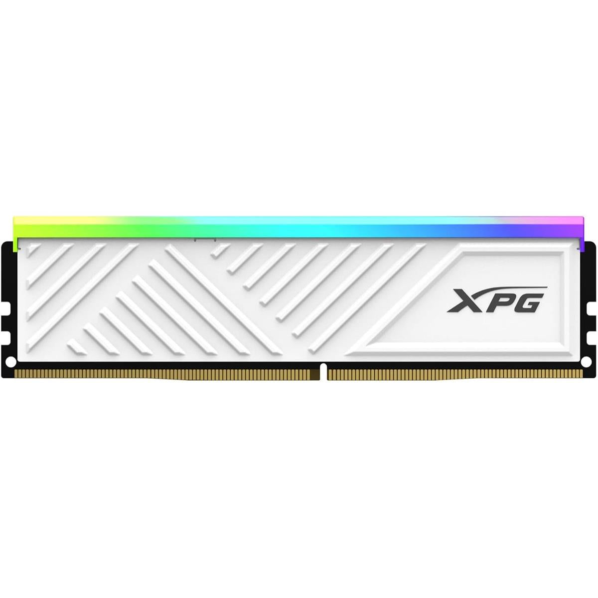 XPG Spectrix D35G RGB 32GB (2x16GB) 3600MHz C18 DDR4 DRAM Desktop Memory - White - PakByte Computers