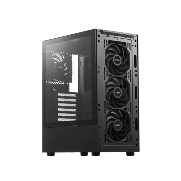 XPG Valor Mesh Compact Mid-Tower ATX Case - Black - PakByte Computers