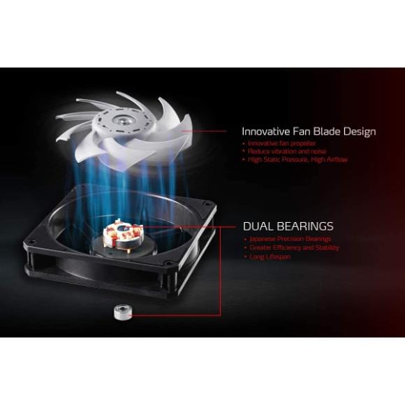 XPG Vento 120 Pro Cooling Fan Single - PakByte Computers