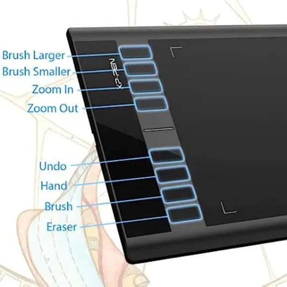 XP-PEN Star03 v2 Graphics Pen Drawing Tablet Digital Art Pad 10x6 inch - PakByte Computers