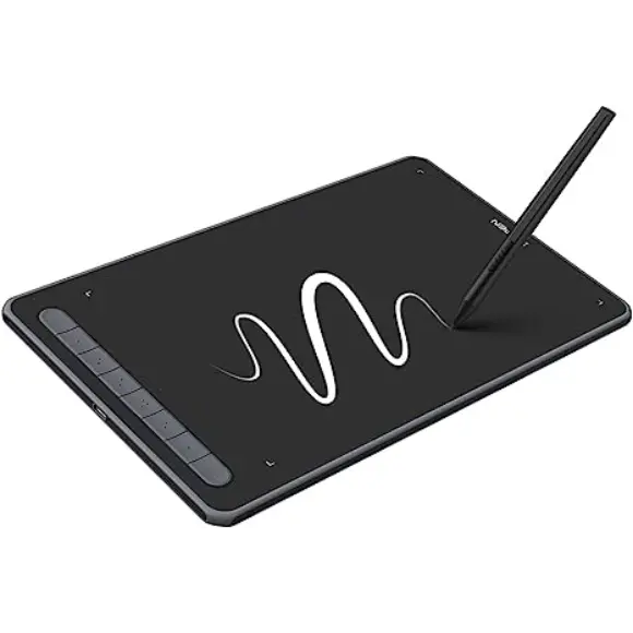 XP-PEN Deco L Drawing Tablet-10x6” Computer Graphic Tablet - Pink - PakByte Computers