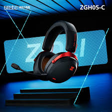 ZIDLI Magnetic Power ZGH05-C Gaming Headset - Black/Red - PakByte Computers
