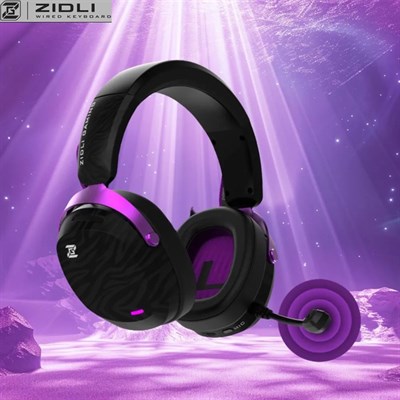 Zidli Magnetic Power ZGH05 Gaming Headset - Black - PakByte Computers