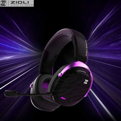 Zidli Magnetic Power ZGH05 Gaming Headset - Black - PakByte Computers
