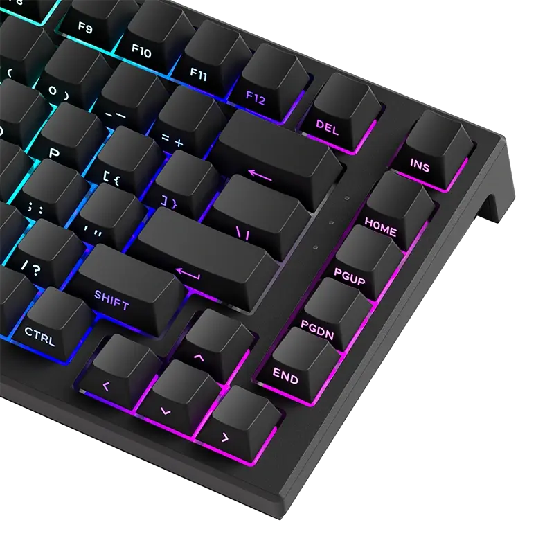 Akko TAC75 HE Rapid Trigger Wired Mechanical Gaming Keyboard - Black