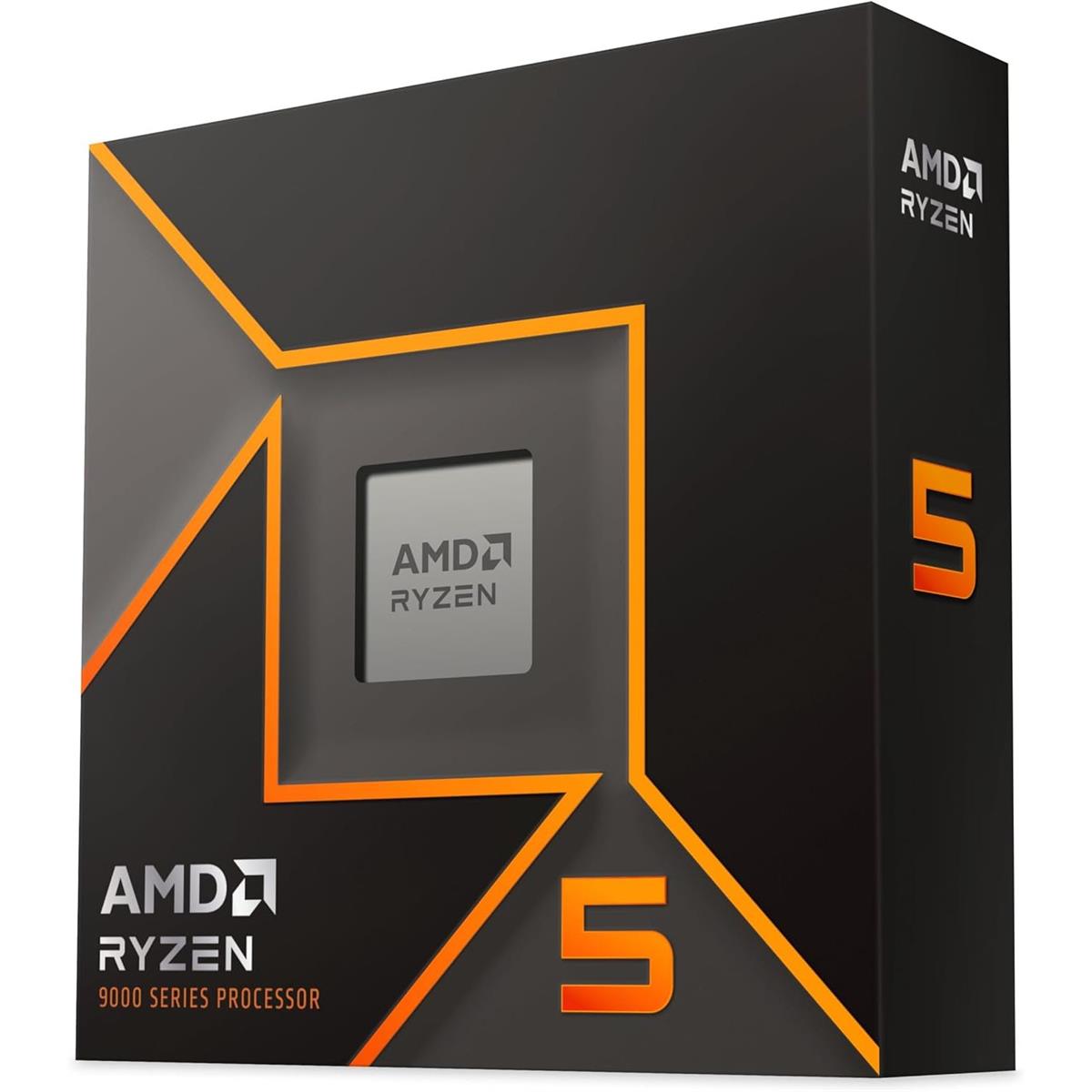 AMD Ryzen 5 9600X 6-Core, 12-Thread Unlocked Desktop Processor - Boxed