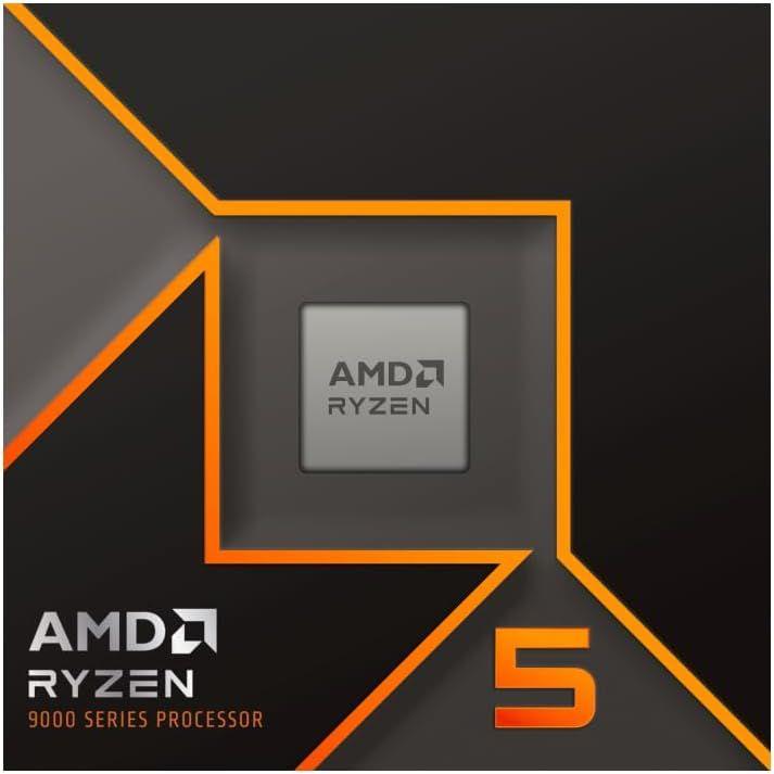 AMD Ryzen 5 9600X 6-Core, 12-Thread Unlocked Desktop Processor - Tray